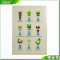 Custom Decorative Cartoon Printing Plastic File Folder In L Style