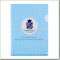 China Factory Customized Transparent Clear file folder L Shape Plastic Folder Report Cover