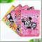 Most popular colorful printed a4 plastic folder with zip for file folder