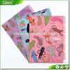 Recycle cute colorful paper expandable file folder