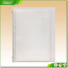 A4 pp pocket file folder with spring binder, file folder with spring clip/ring binder