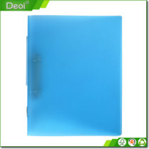 Wholesale Stationery Plastic file folder with spring clip