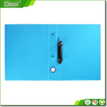 plastic PP hard cover a4 size durable metal spring clip file folder