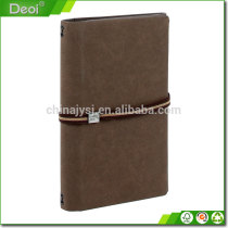 High quality pu leather business card book A6 size