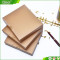 Promotional High Quality PP gold Notebook