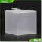 Custom factory promotional clear plastic matt cake packaging box
