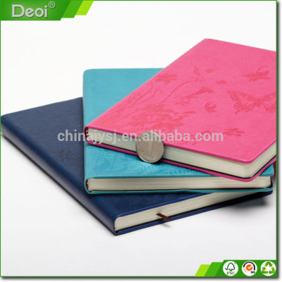 Factory direct loose leaf leather journal diary notebook