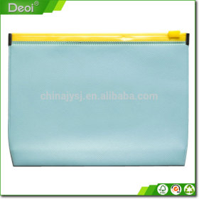 assort color PVC bags with a zipper