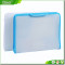 2016 new arrival handle file box case /pvc PP document file bag with zipper