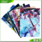 colorful and Cheap cartoon pp/pvc   L shape file folder for File data save
