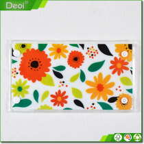 pp plastic pencil bag with customers' printing