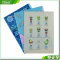 Monsters university cover L shape plastic 3 in folder for School Office Stationery File/Test Paper/Contract