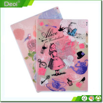 environmentally friendly materials 3 bags of colorful cartoon  and printed with the school office file storage folder