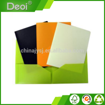Customized colorful PP Two Pockets File Folder
