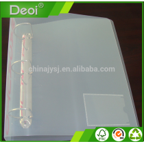 A3 A4 Clear Plastic Document Folder With Card Holder Pocket