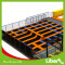 Large indoor commercial trampoline park for shopping mall