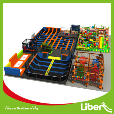 Liben ASTM Standard Large Children and Adults Indoor Commercial Trampoline Park