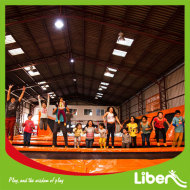 Massive Continuous Jumping Areas Sky Jump Gravity Zone Trampoline Park Indoor
