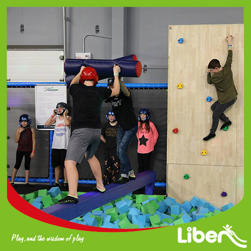 Customized Design With Jumping Box Indoor Trampoline Park Supplier
