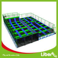 TUV APPROVED LARGE OUTDOOR BOUNCE TRAMPOLIN PARK BUILDER