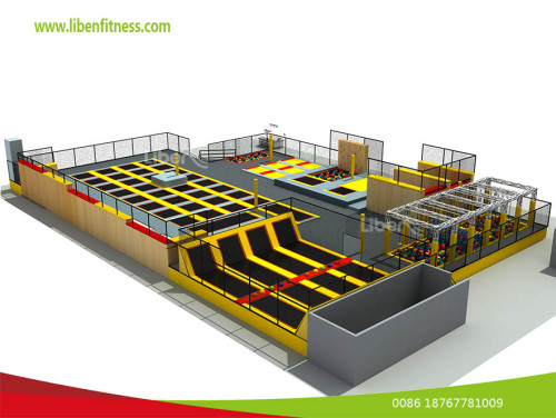 First indoor trampoline park project in Las Vegas,USA--built by LIBEN GROUP