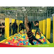 where can play the indoor ninja course inside trampoline park in Las Vegas,USA?