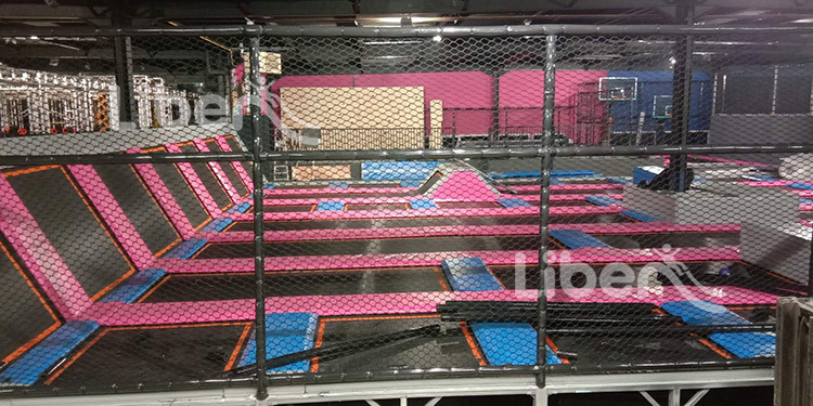 hot trampoline park builder