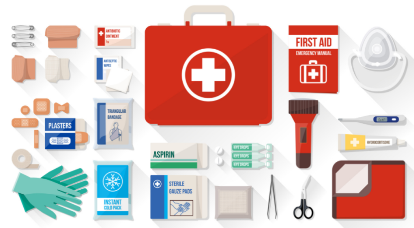 First Aid Kit Checklist for trampoline park