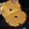 24K Gold Breast Mask - 45g/pcs, 3pcs/box - Wholesale