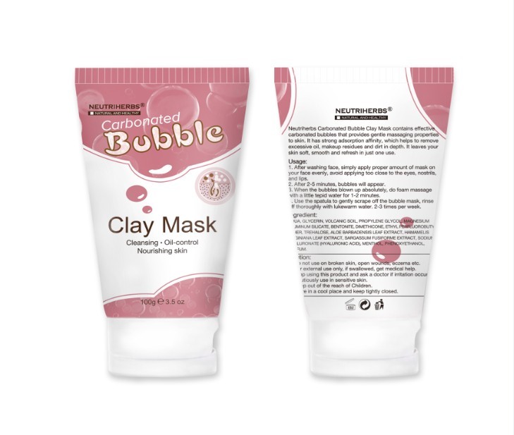 milky piggy carbonated bubble clay mask