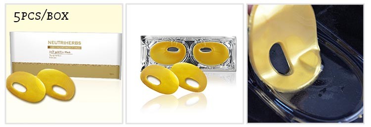 gold collagen eye pads-under eye collagen mask-organic eye mask-eye sheet mask-anti wrinkle eye mask