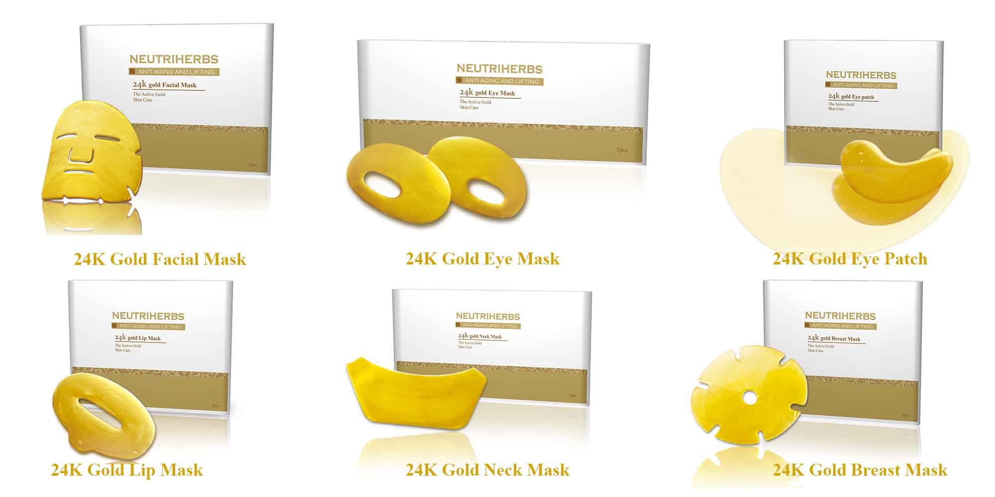 24k gold mask