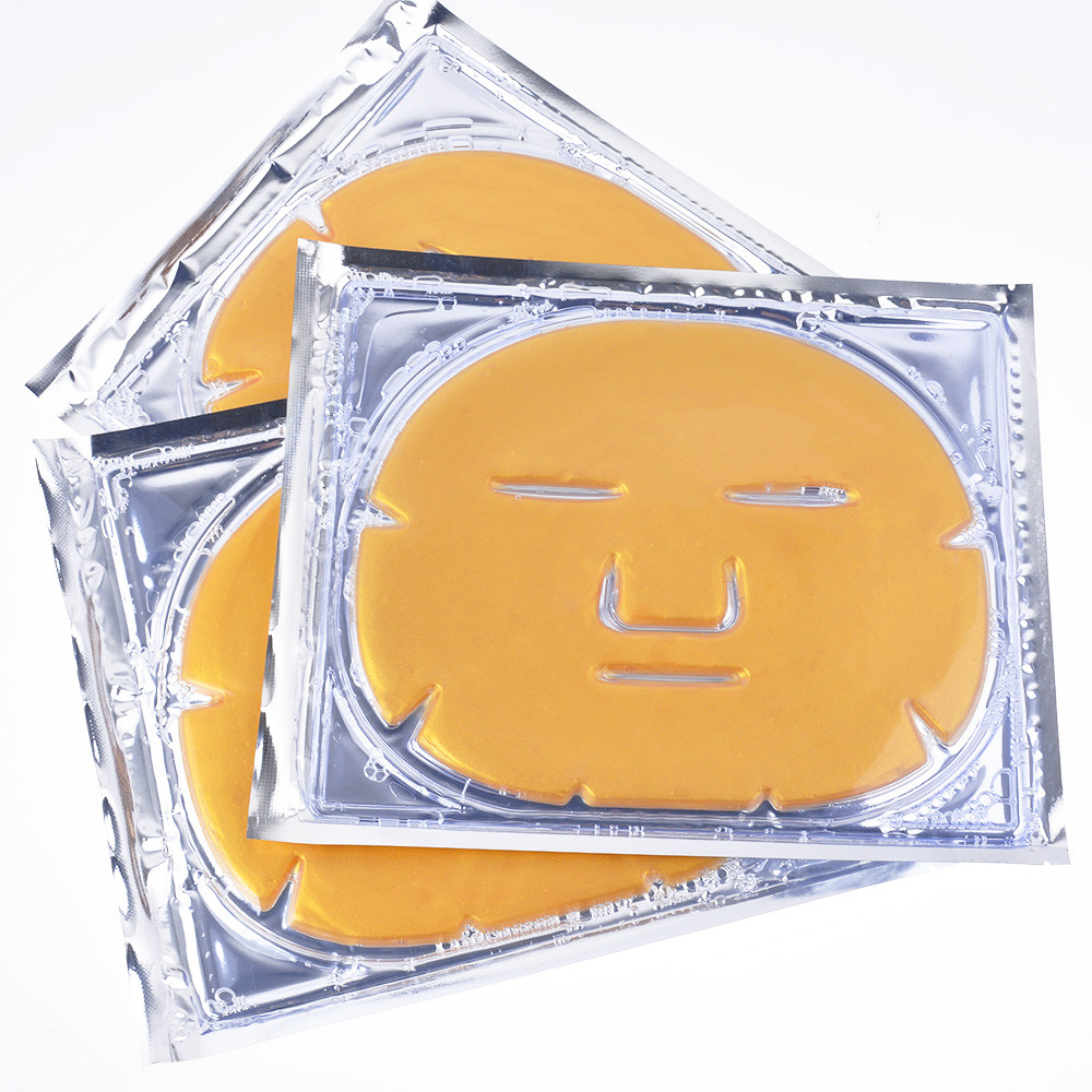 gold sheet mask-24k gold collagen mask-24k gold mask price-hydrating face mask
