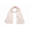 Woven solid with lurex scarf