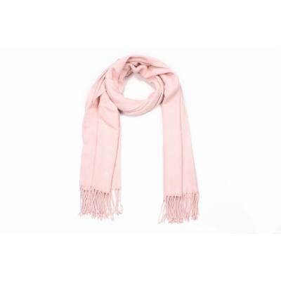 Woven Plain With Tassel Scarf