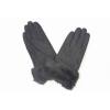 Gloves with  suede Artificial wool