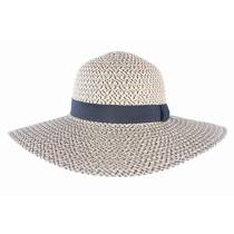 Variegated Woven straw hat