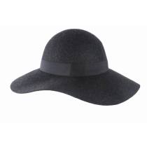 Solid color wool cap