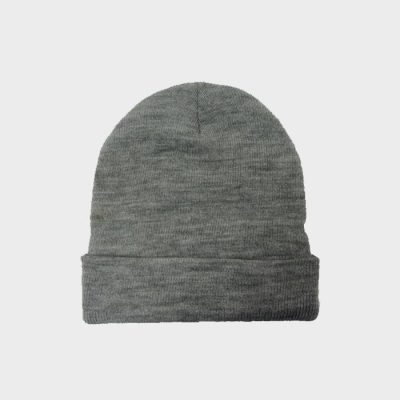 Knitted flanging cap