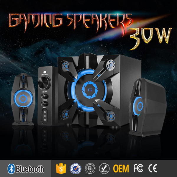 2017 2.1 creative bluetooth big speaker system with 30w