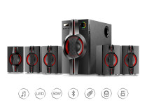 2017 new products 5.1 multimedia bluetooth speaker with remote control , 50W