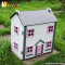 Handmade kids toy wooden mini doll house W06A154