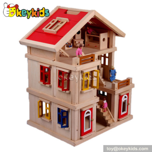 Dreamy kids wooden doll house toy W06A103