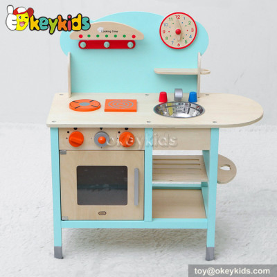 Cook kitchen toy wooden play set W10C209