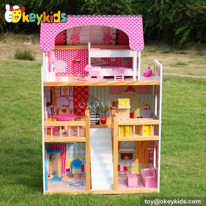 solid wood dollhouse