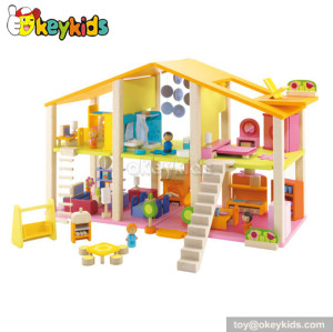 The dreamhouse kids wooden doll house W06A057