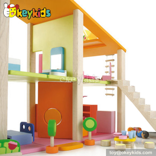 The dreamhouse kids wooden doll house W06A057