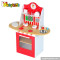 Multi-function children wooden funny kitchen set W10C130