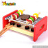 Tabletop grill wooden kids bbq set toy W10C165