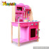 Fashionable wooden paly kitchen toy for girls W10C182